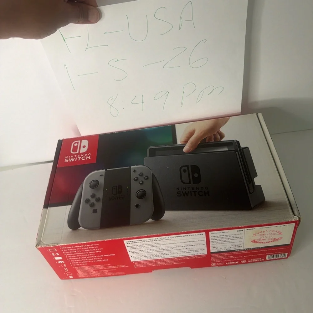 Nintendo Switch Console - Black and Gray